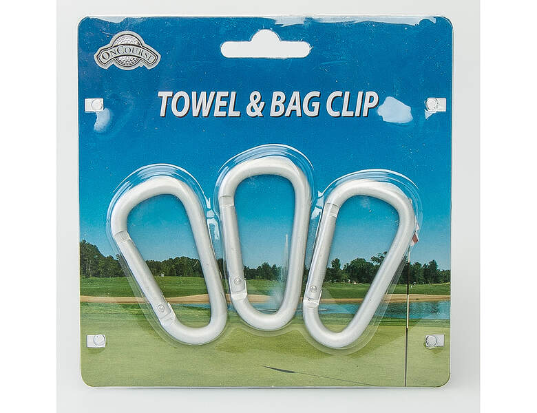 OnCourse Towel and Bag Clip 2nd Swing Golf